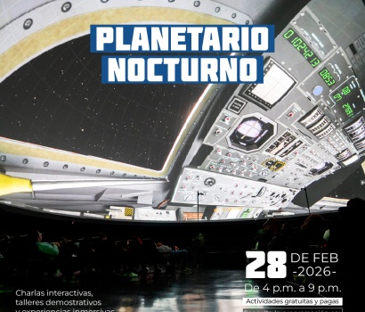Planetario Nocturno - Febrero