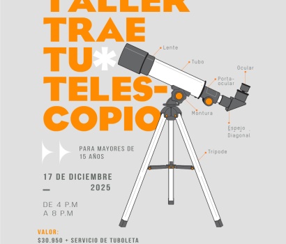 Telescopio ilustración