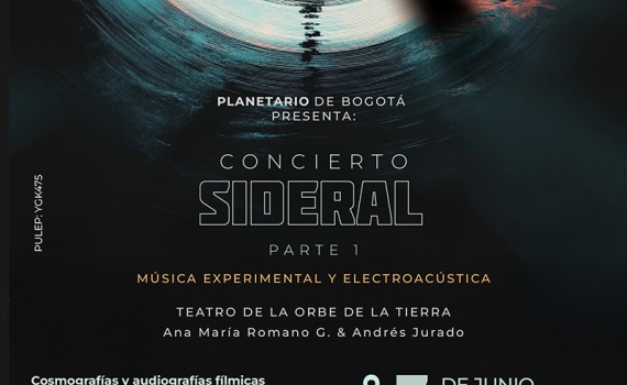 Ilustración de un disco vinilo fusionado con un planeta