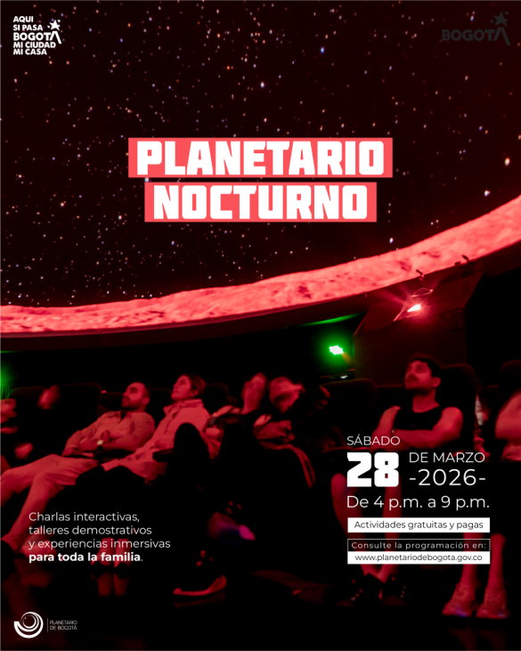 Planetario nocturno - Planes Bogota