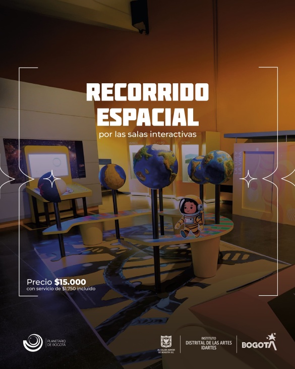 Recorrido espacial por salas interactivas Recorrido espacial por salas interactivas