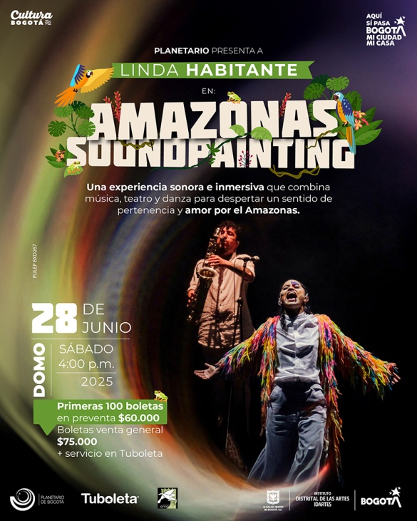 Amazona Soundpainting Fotografía Linda Habitante