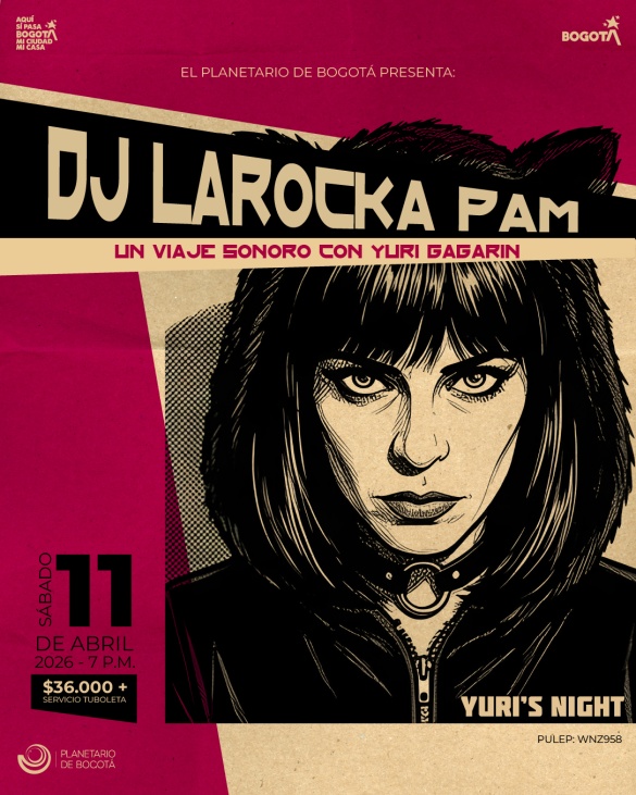 DJ LaRocka Pam: Un viaje sonoro con Yuri Gagarin