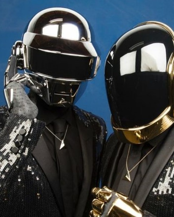 Foto de integrantes de Daft Punk Foto de integrantes de Daft Punk