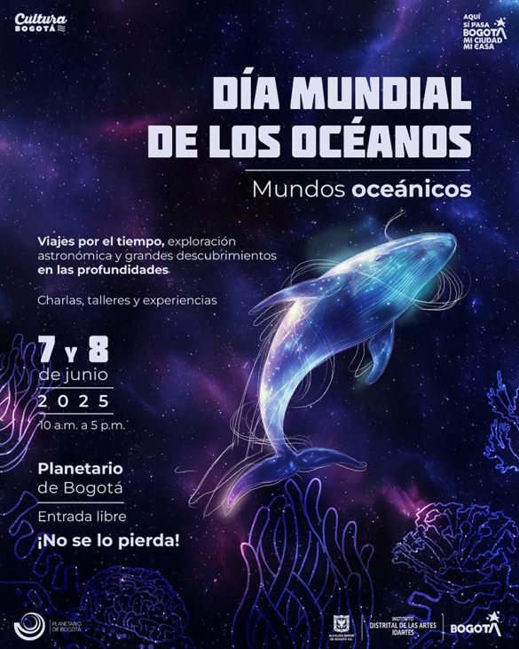 Día mundial de los océanos Ilustración del fondo del mar