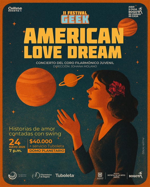 American Love Dream ILUSTRACIÓN CANTANTE