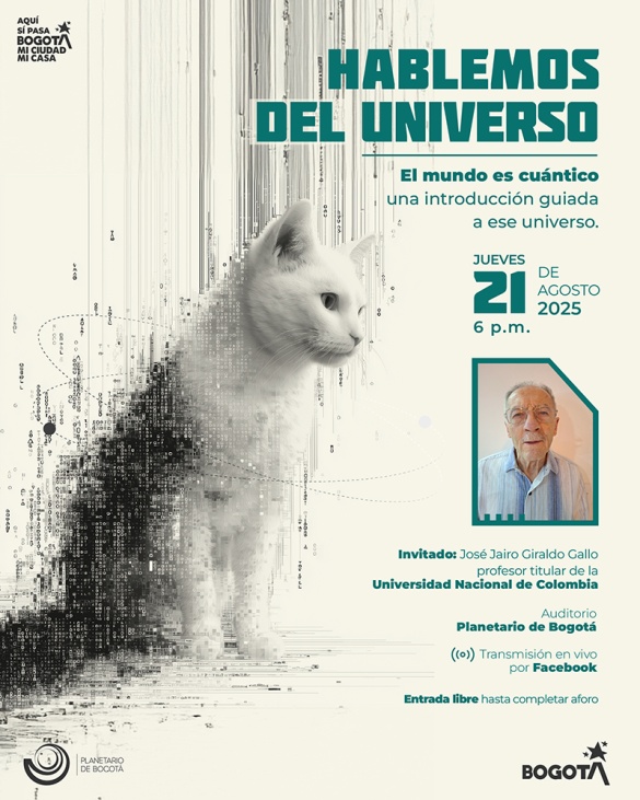Ilustración Gato Schrödinger