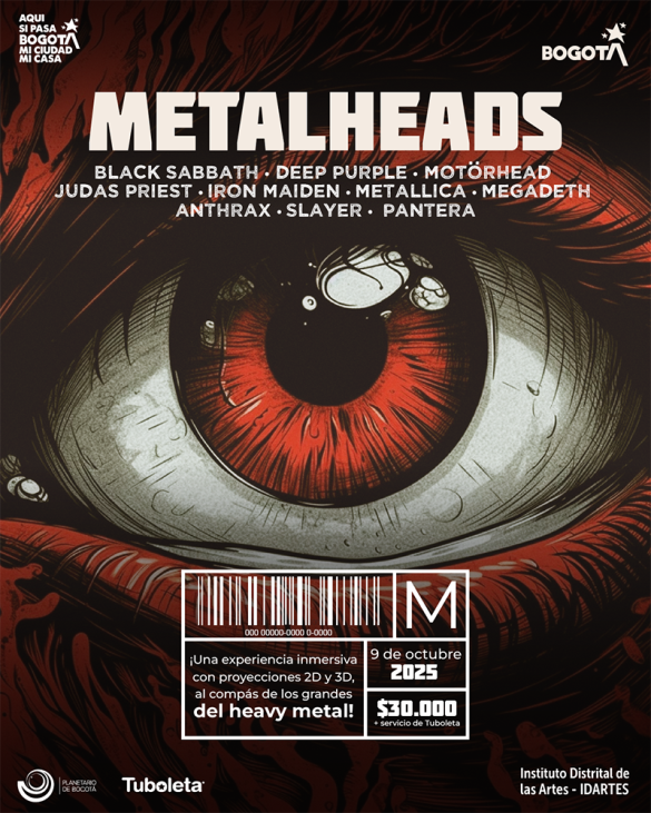 Metalheads ilustración ojo