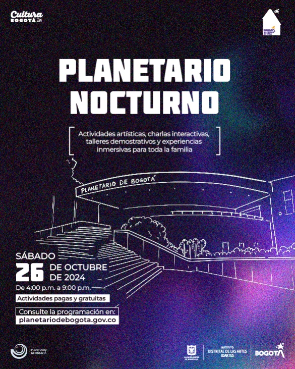 Planetario Nocturno Octubre Planetario Nocturno Octubre