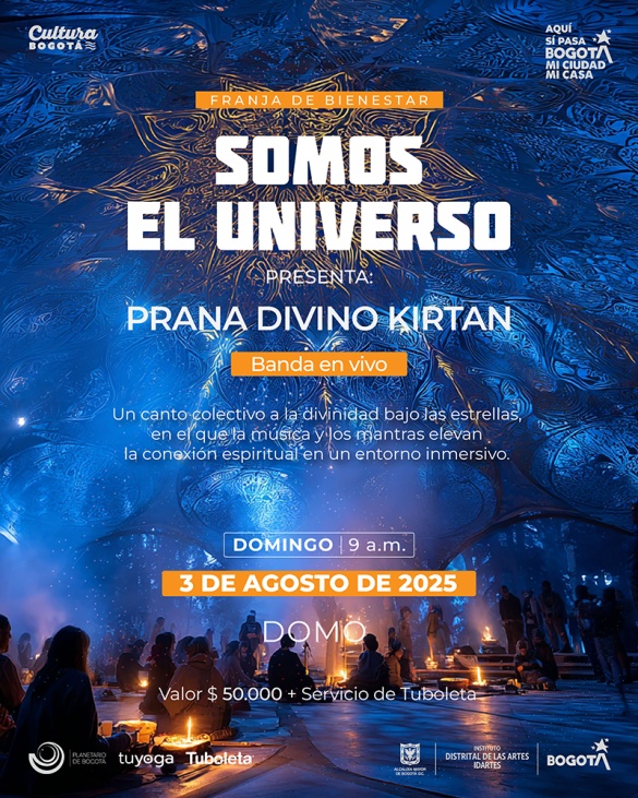 Somos el Universo domo con mandalas