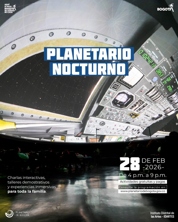 Planetario Nocturno - Febrero