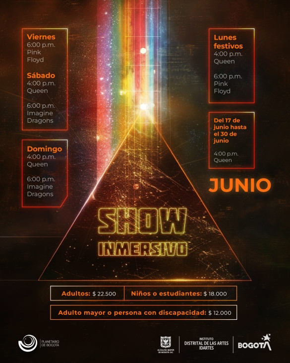 Show inmersivo junio agenda 