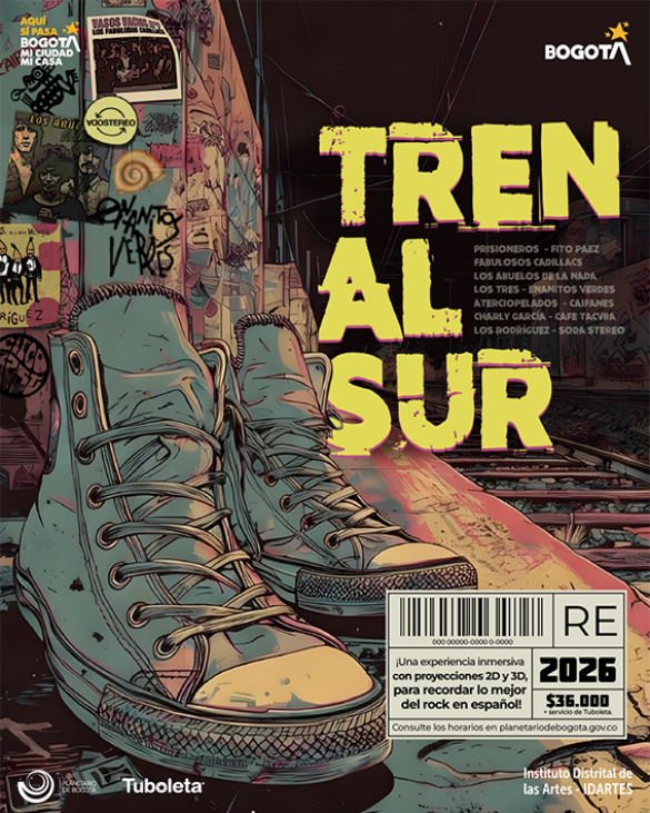 Tren al sur rock en español Planetario